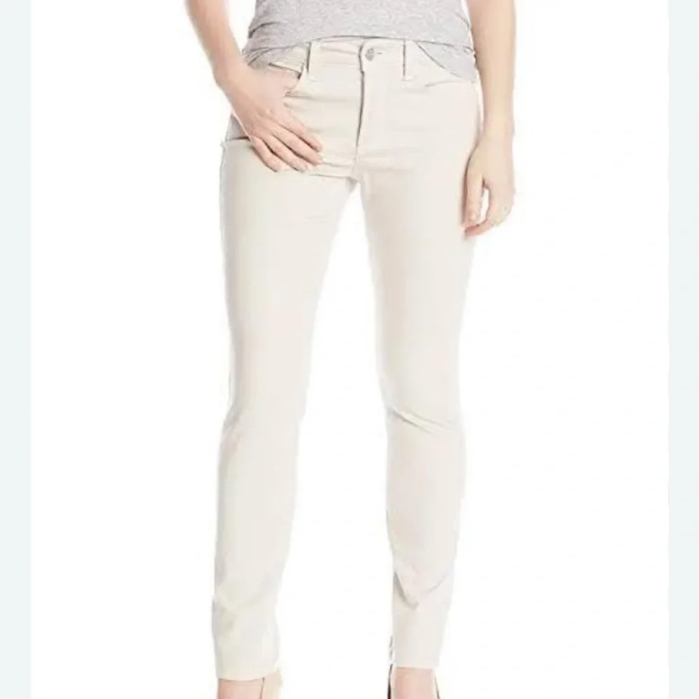 NYDJ Alina Corduroy Winter White Legging Jeans 0P - Picture 13 of 16